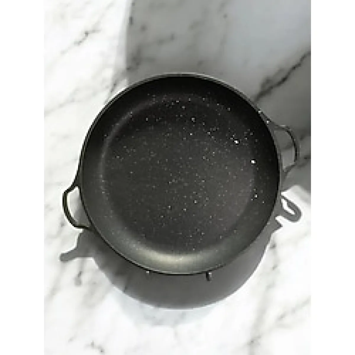 36 cm Döküm Kavurma Sacı - Siyah