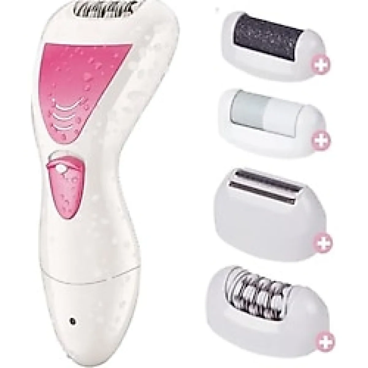 4 In 1 Su Geçirmez Beyaz Epilasyon Aleti Epilatör Cihazı Tüy Alma Makinesi Topuk Törpüsü