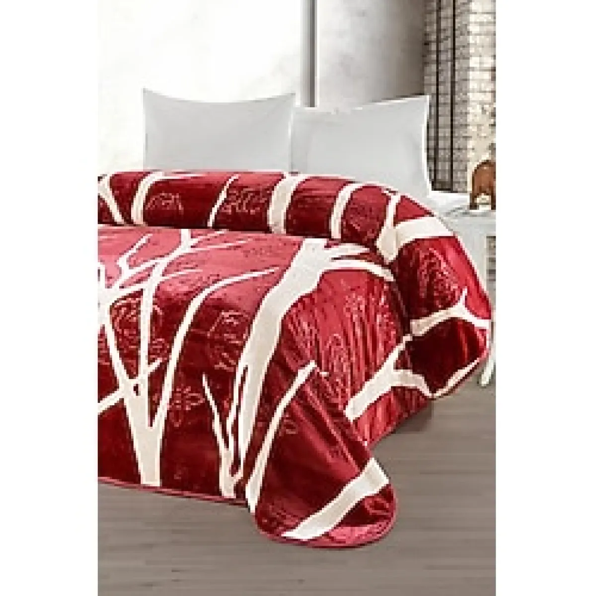 4 Kg Battaniye Supersoft Embos Kalin Yumusak Pelus Cift Kisilik Yumos Kabartma 220X240 Cm Devin