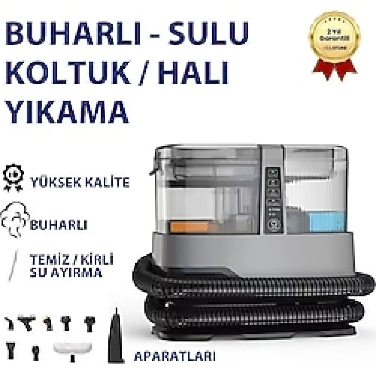 4 Modlu Çok Amaçlı Buharlı Koltuk Ve Halı Yıkama Makinesi, Vakumlu Leke Çıkarıcı Temizlik Robotu