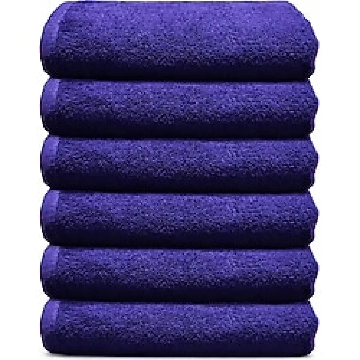 6Lı Paket Boya Tutmayan Mikrofiber El Yüz Spor Kuaför Havlusu 50X90 Cm