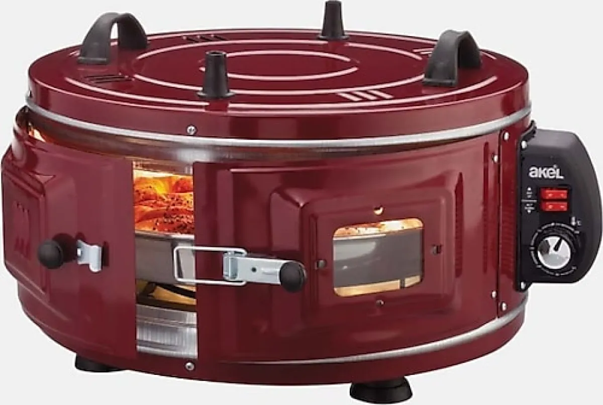 Akel AF016 Termostatlı Davul Fırın