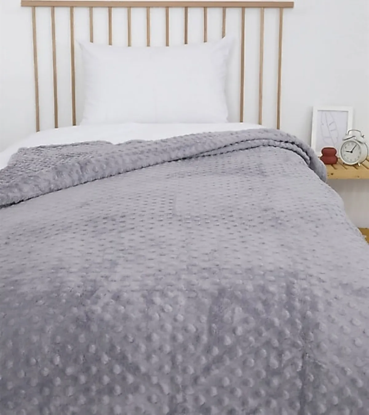 Aksu İpeksoft Tomurcuk 200x220 cm Çift Kişilik Battaniye