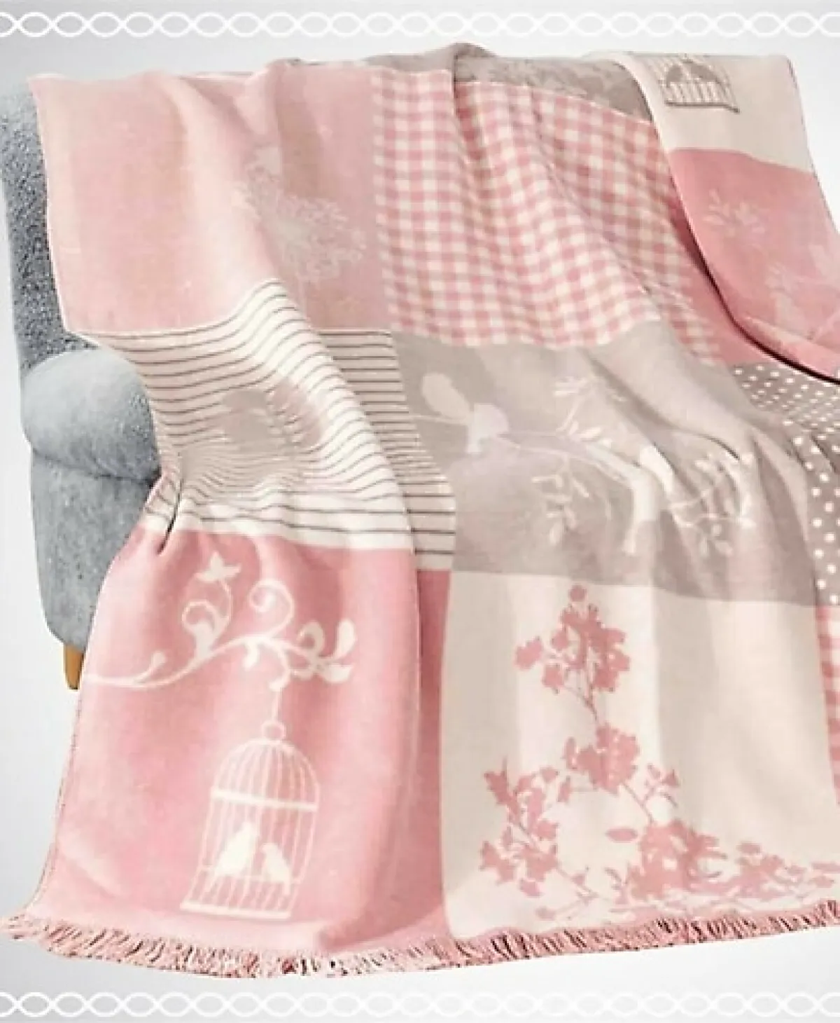 Aksu Rene 150x200 cm Pamuk Tek Kişilik Battaniye