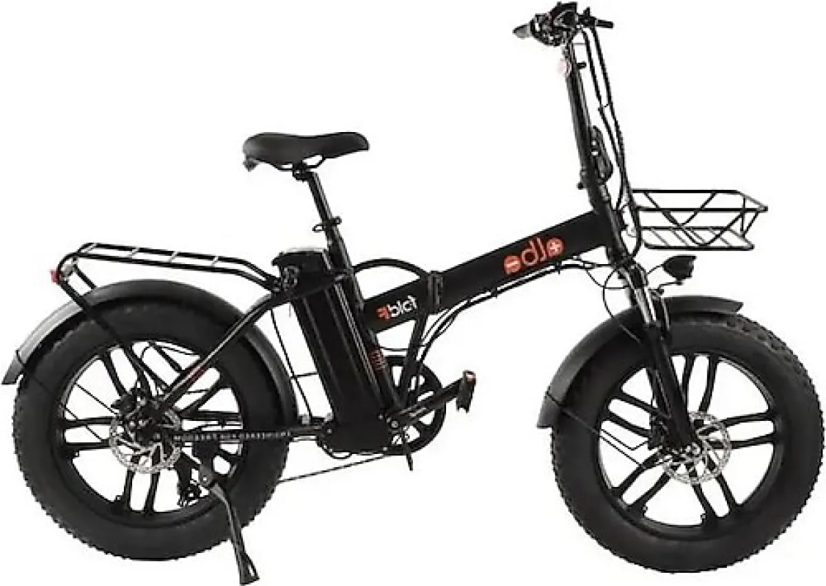 Alba Fold F Premium 500 W Siyah Katlanabilir Elektrikli Bisiklet