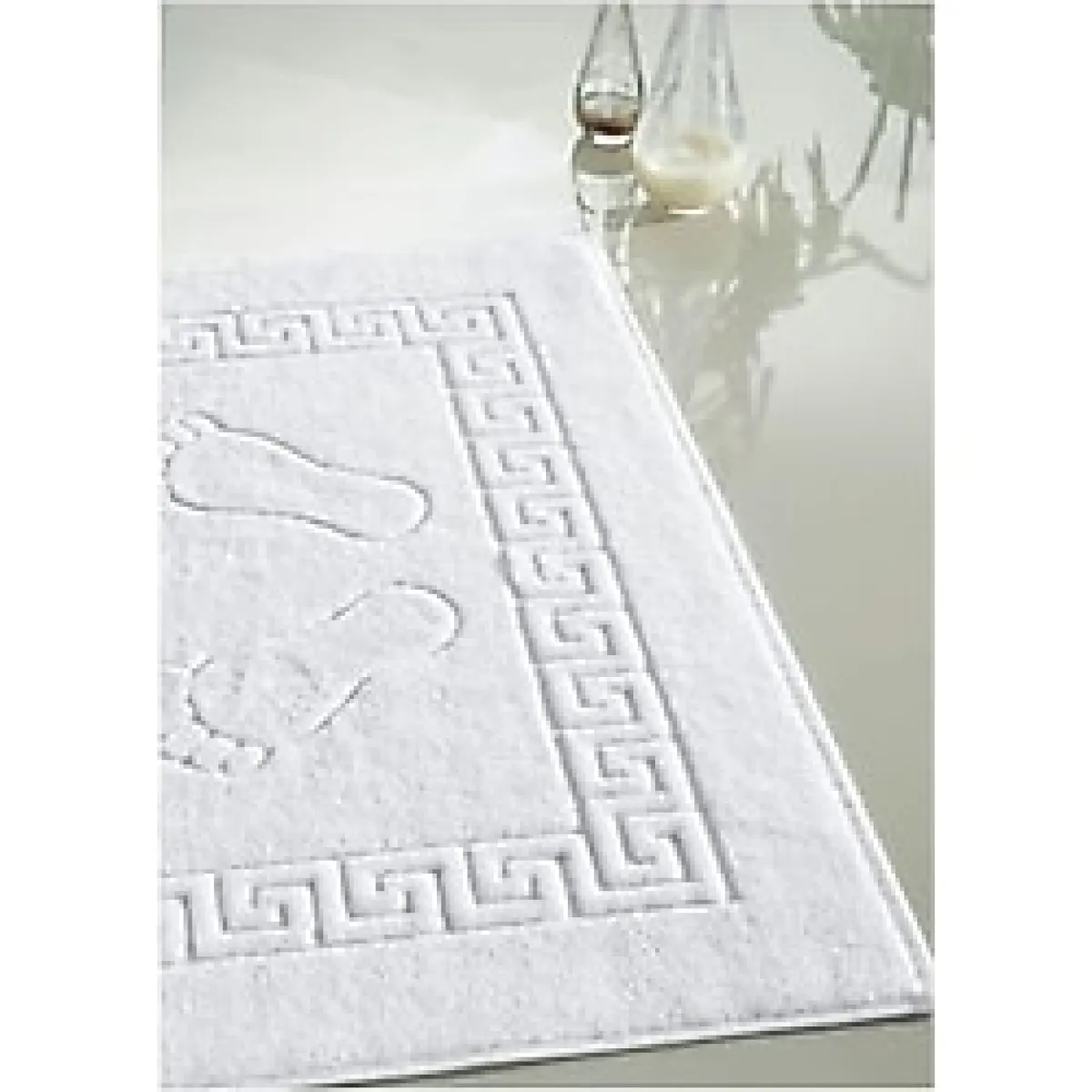 Alla Turca Jakarlı Ayak Havlusu ( ayak izli )