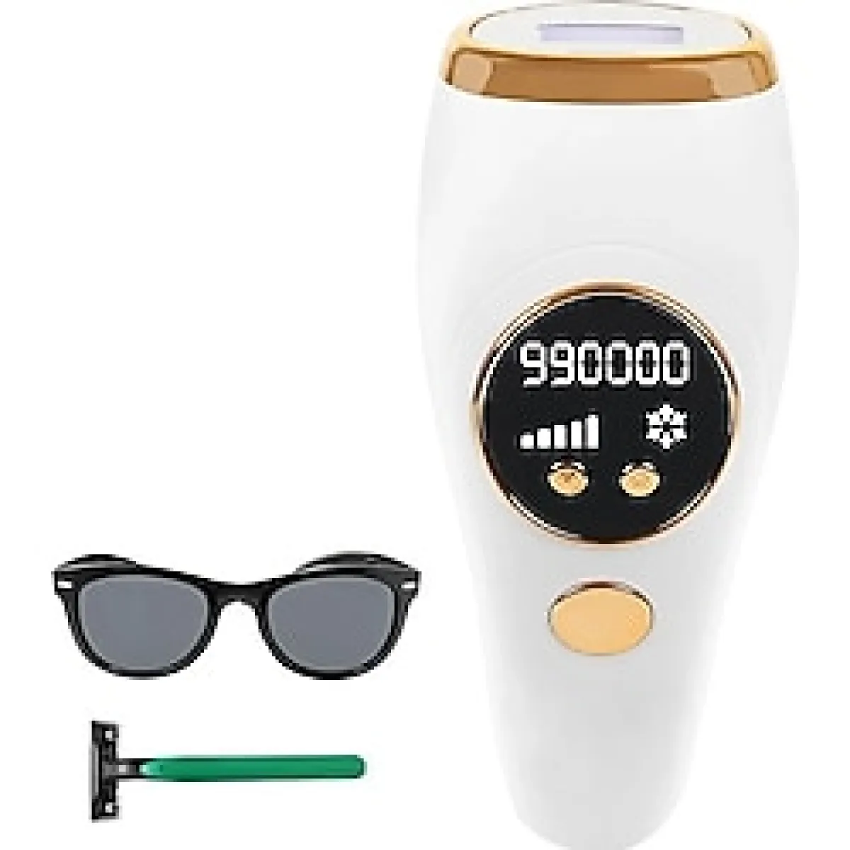 Amor A-Mor Buz Etkisi Lazer Epilasyon Cihazı Hassas Ciltler Uygun