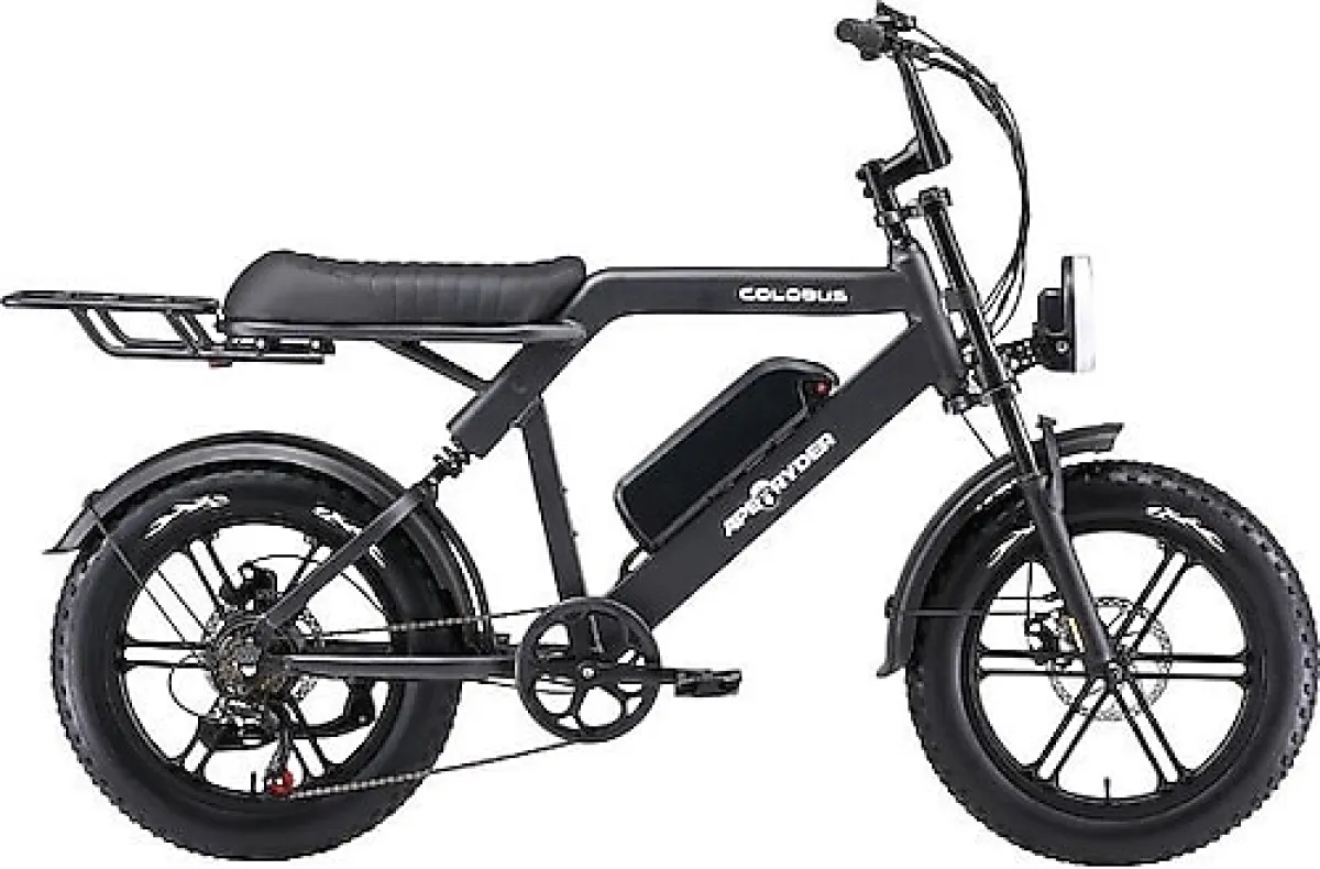 Ape Ryder Colobus Premium 750 W Siyah Elektrikli Bisiklet