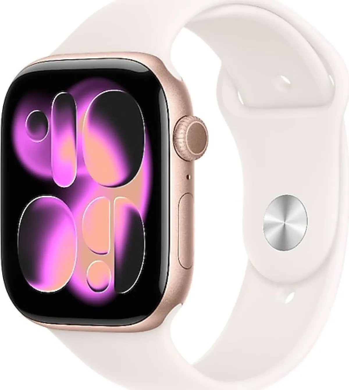 Apple Watch Series 11 GPS 46mm Roze Altın Rengi Alüminyum Kasa ve Bulut Pembesi Spor Kordon Akıllı Saat