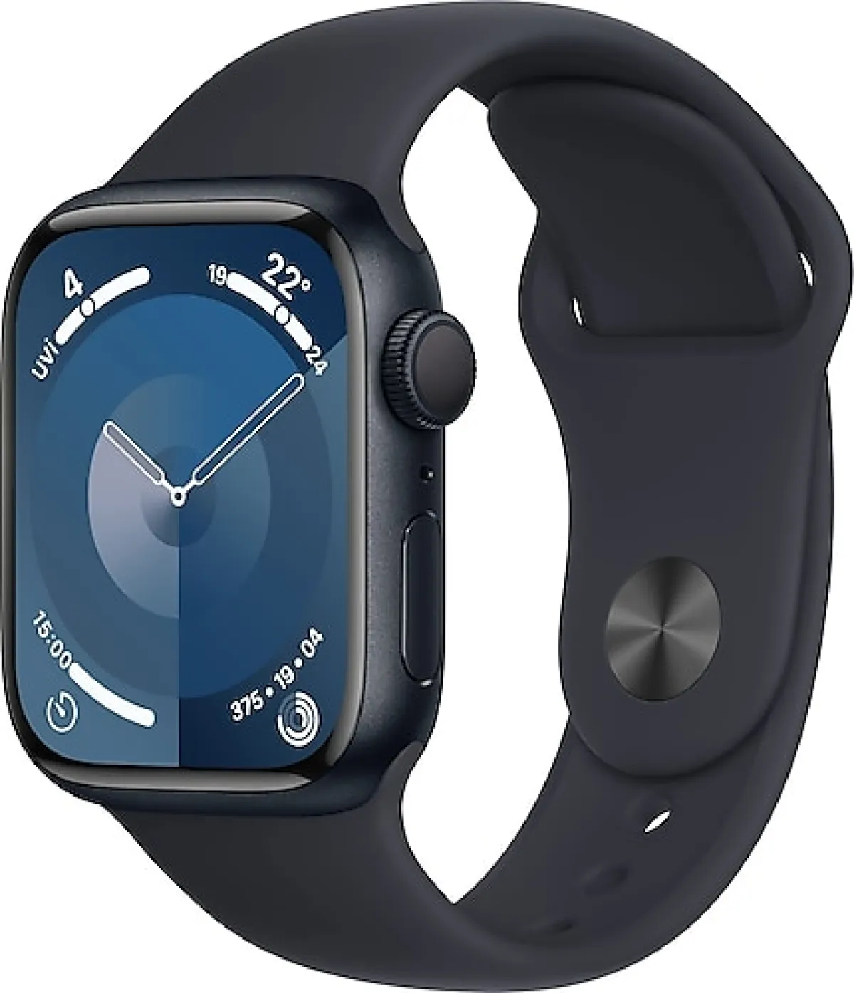 Apple Watch Series 9 GPS + Cellular 45mm Alüminyum Kasa Spor Kordon Akıllı Saat