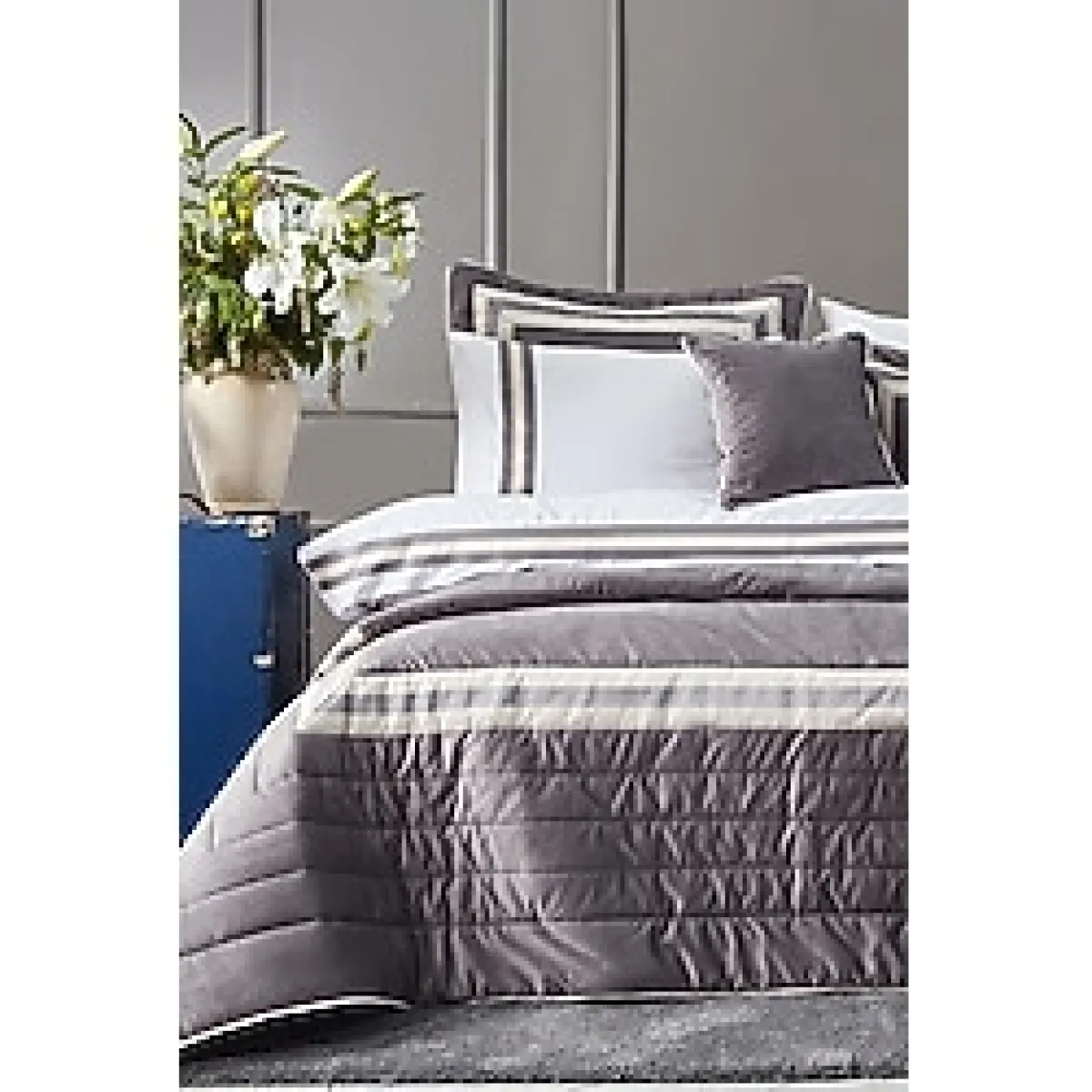 Apricitas Home Mare Gri 10 Parça Çeyiz Seti