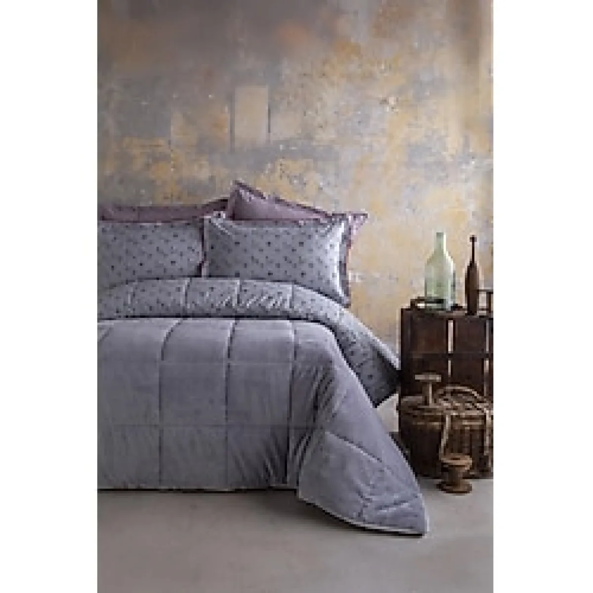 Apricitas Home Winter Çift Kişilik Softly Uyku Seti - Renkli