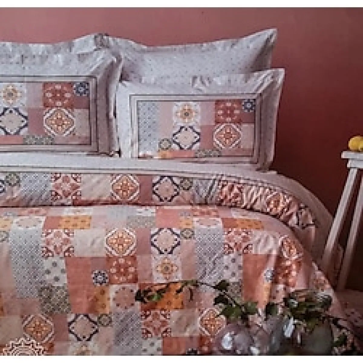 Apricitas Tek Kişilik Complete Set Maude Terracota