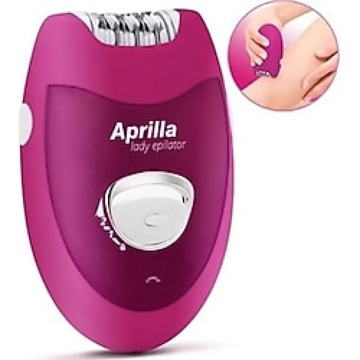 Aprilla Lady Şarjlı Epilasyon Cihazı/Epilatör - Fuchsia