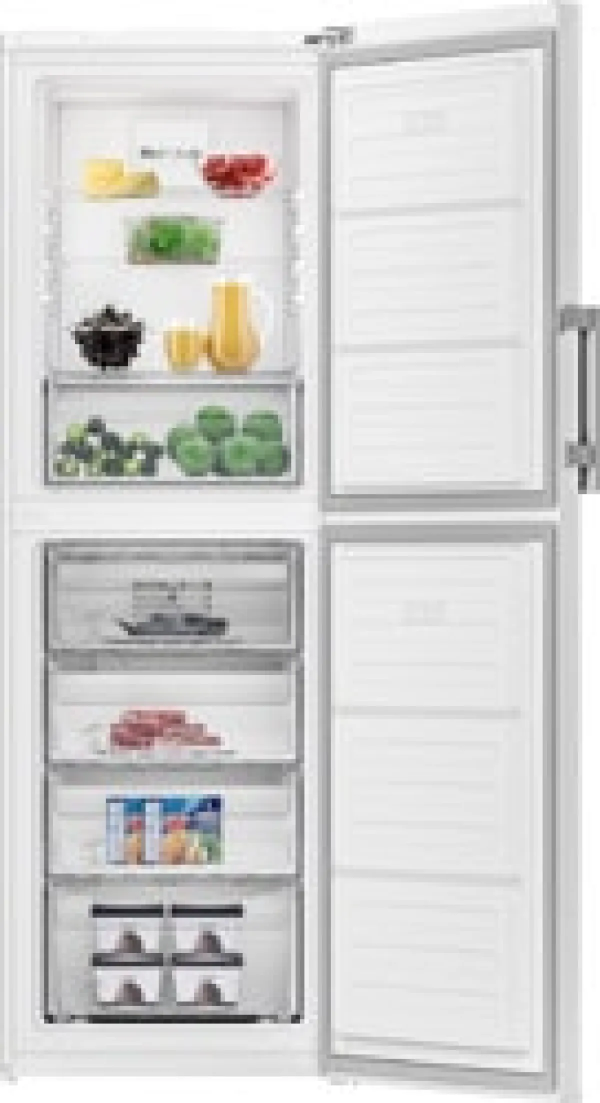 Arçelik 2081 MultiMode EB 8 Çekmeceli Dikey No Frost Derin Dondurucu