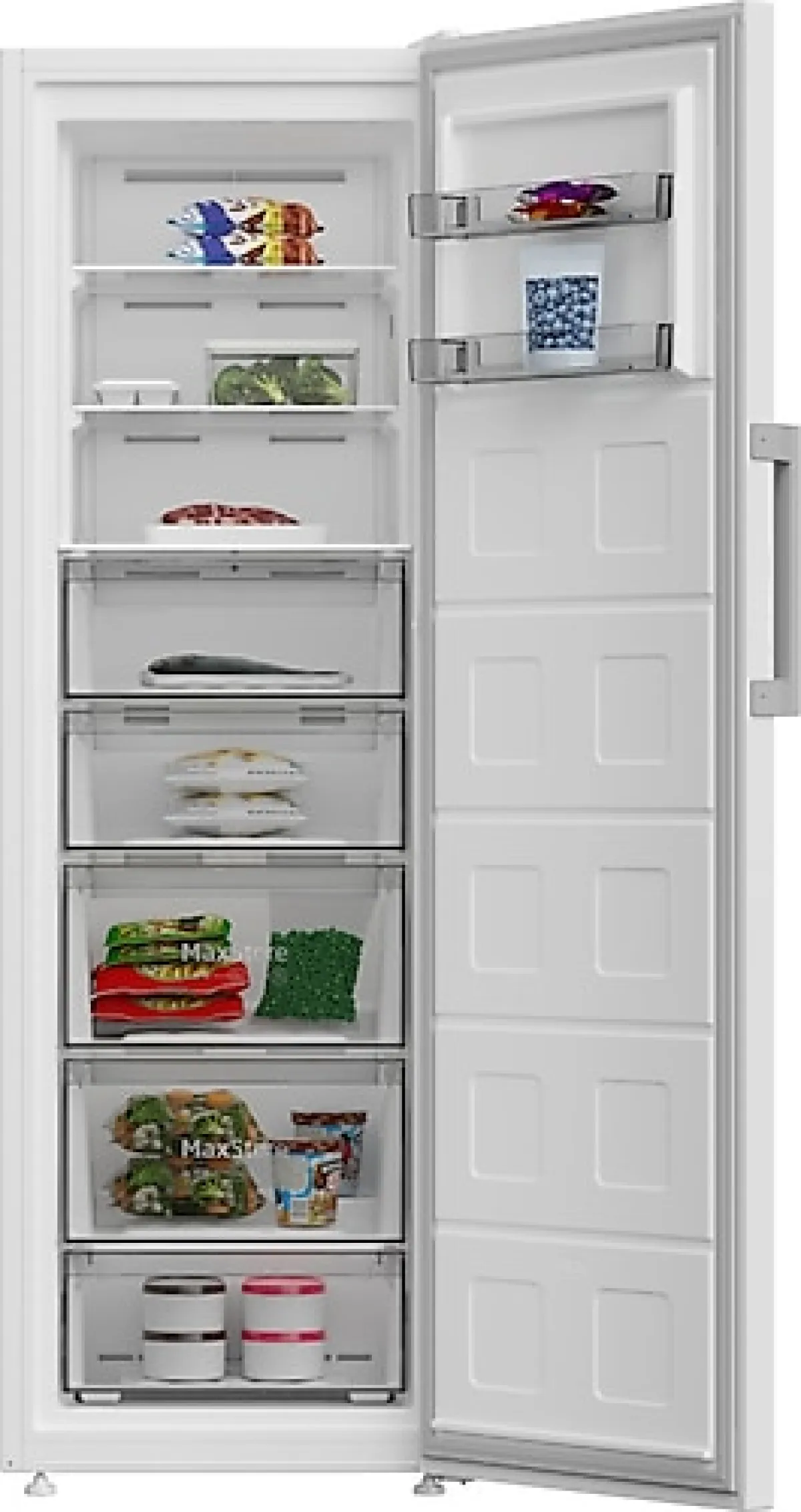 Arçelik 2681 EB 8 Çekmeceli Dikey No Frost Derin Dondurucu