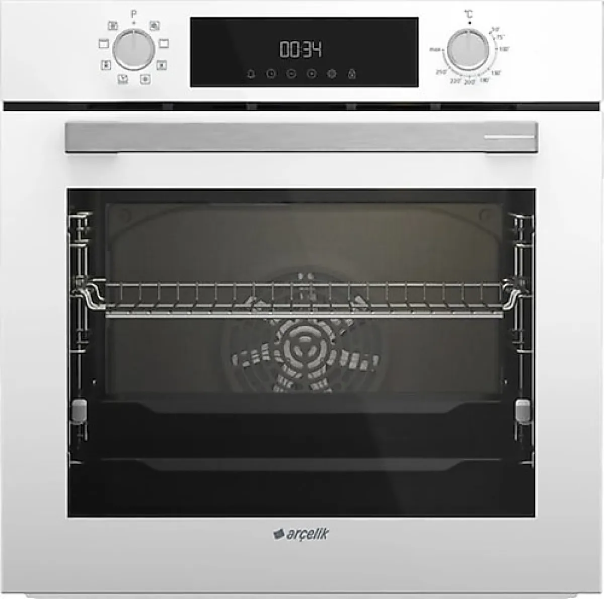 Arçelik AFC 341 B Beyaz Ankastre Fırın
