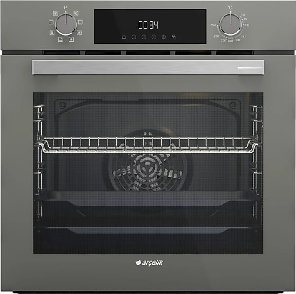 Arçelik AFC 341 G Gri Ankastre Fırın