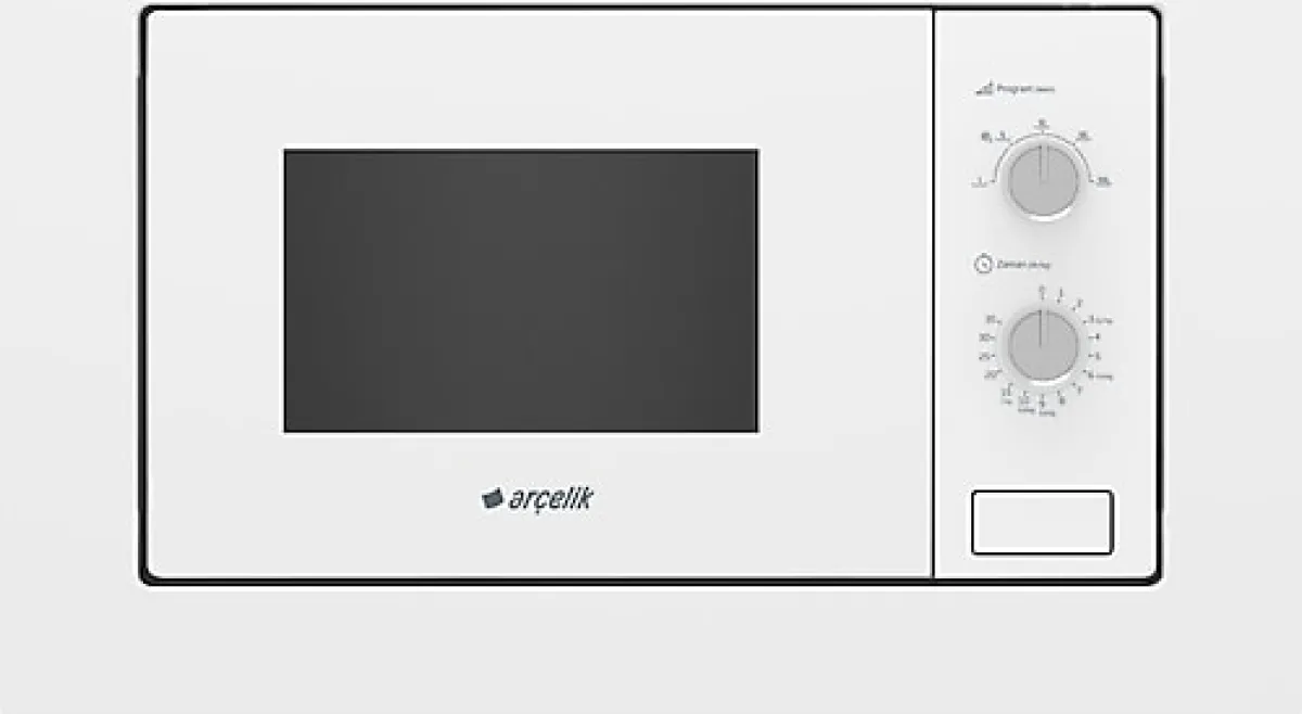 Arçelik MA 2030 B 20 lt Beyaz Ankastre Mikrodalga Fırın