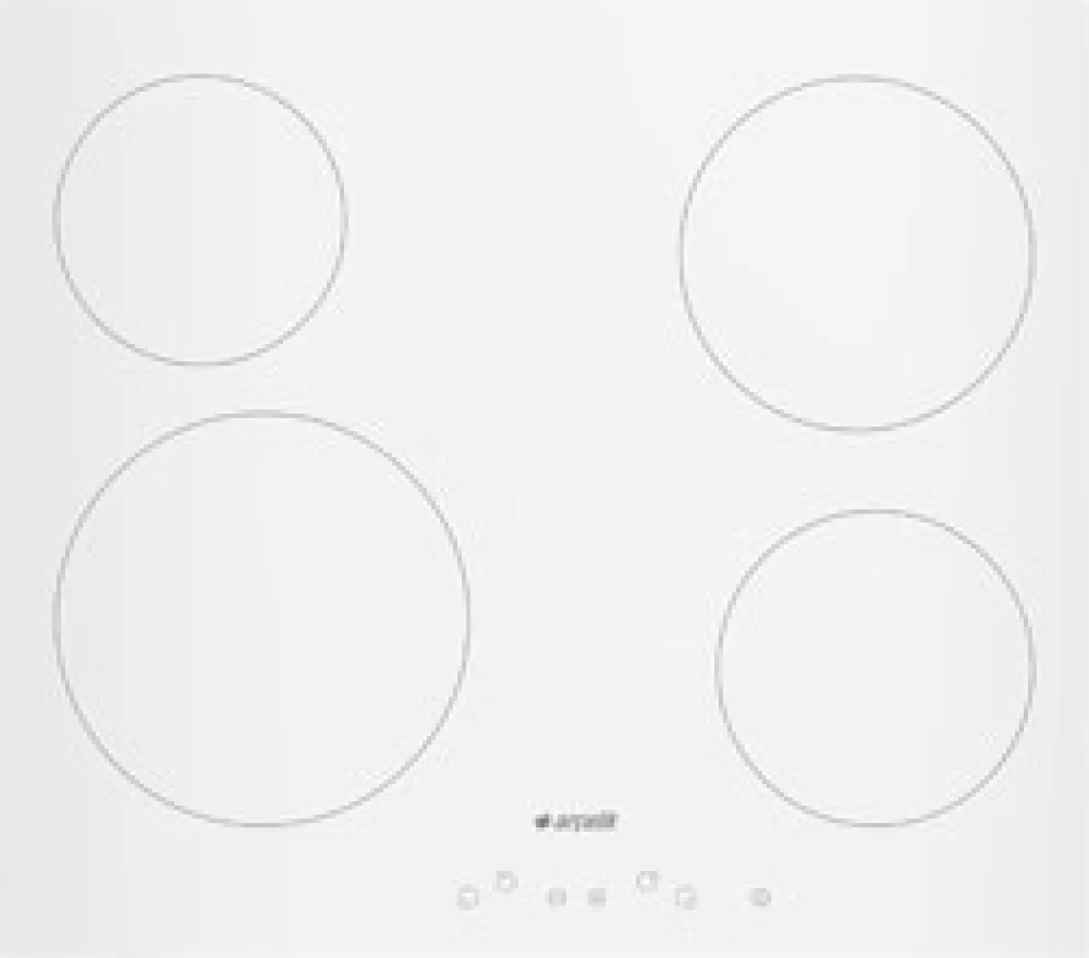 Arçelik OV 6024 B Beyaz Vitroseramik Elektrikli Ankastre Ocak