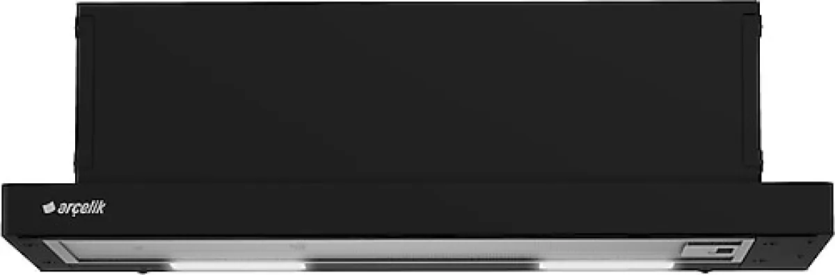 Arçelik P 171 TS Ankastre Siyah Sürgülü Aspiratör