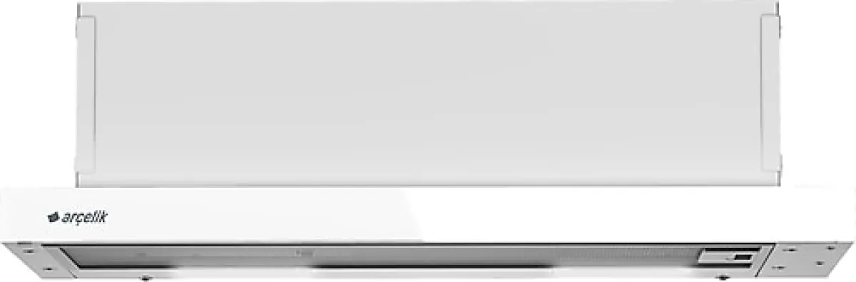 Arçelik P 181 TB Beyaz Ankastre Sürgülü Aspiratör