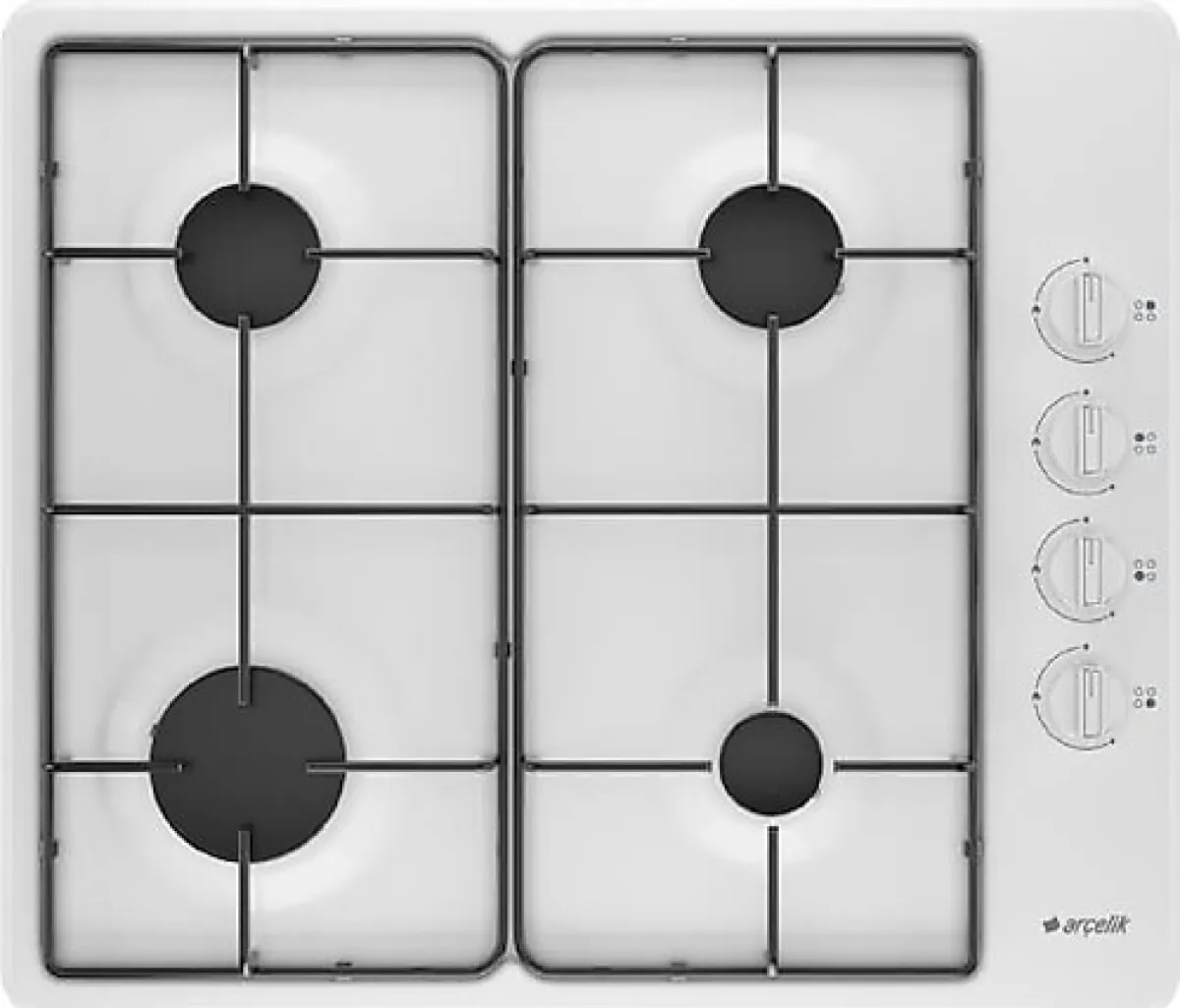 Arçelik SOMD D 611 EB Beyaz Set Üstü Ocak