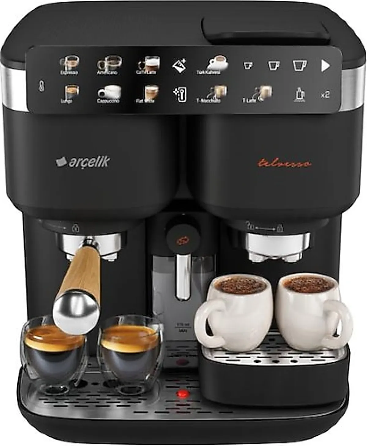 Arçelik TEM 9690 Telvesso Türk Kahve ve Espresso Makinesi