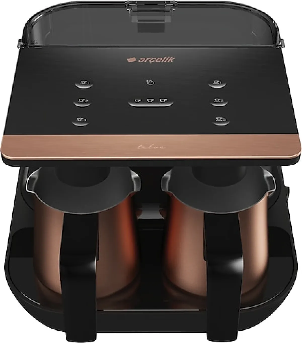 Arçelik TKM 9961 B Telve Bakır İkili Türk Kahve Makinesi