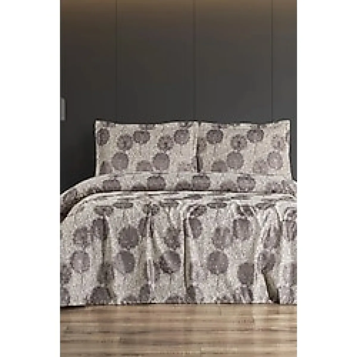 Ares 3 Parça Çift Kişilik Pike Takımı 230X250 Krem