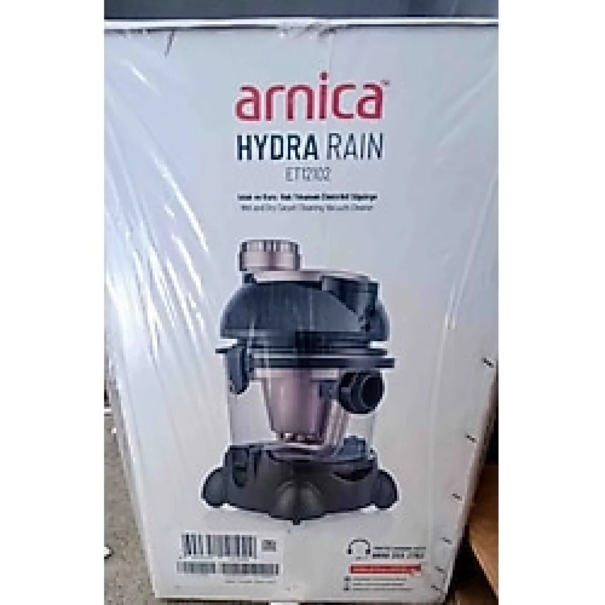 Arnica Hydra Rain Halı Yıkama Makinesi - Siyah