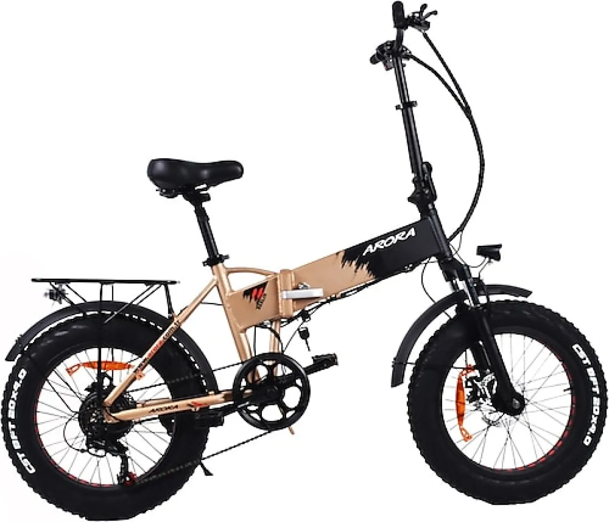 Arora Berlin 250 W Kalın Tekerlekli Katlanabilir Elektrikli Bisiklet