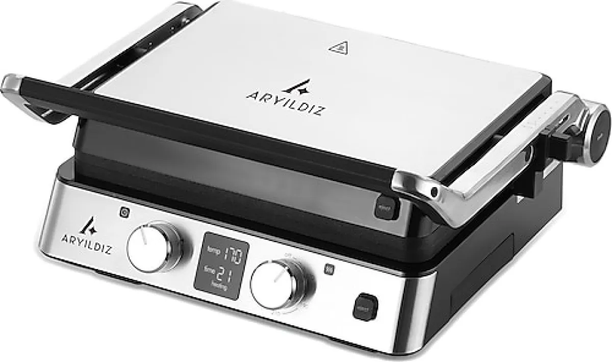 Aryıldız Deluxe Grill 2200 W Izgara ve Tost Makinesi