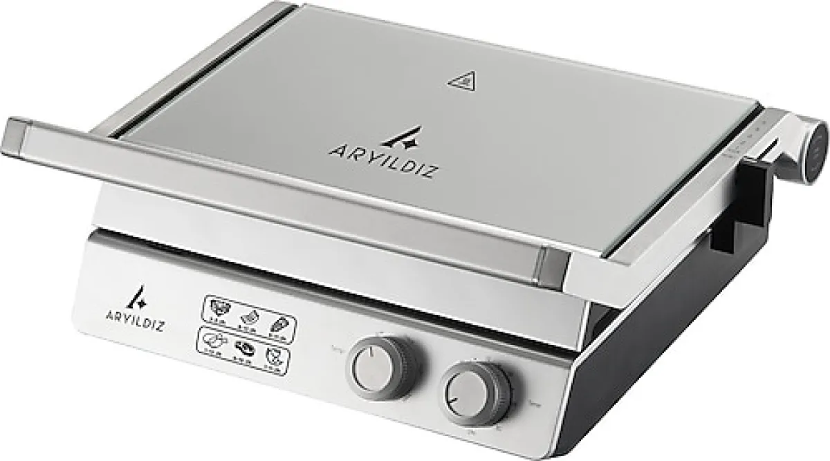 Aryıldız Elite Grill 2400 W Izgara ve Tost Makinesi