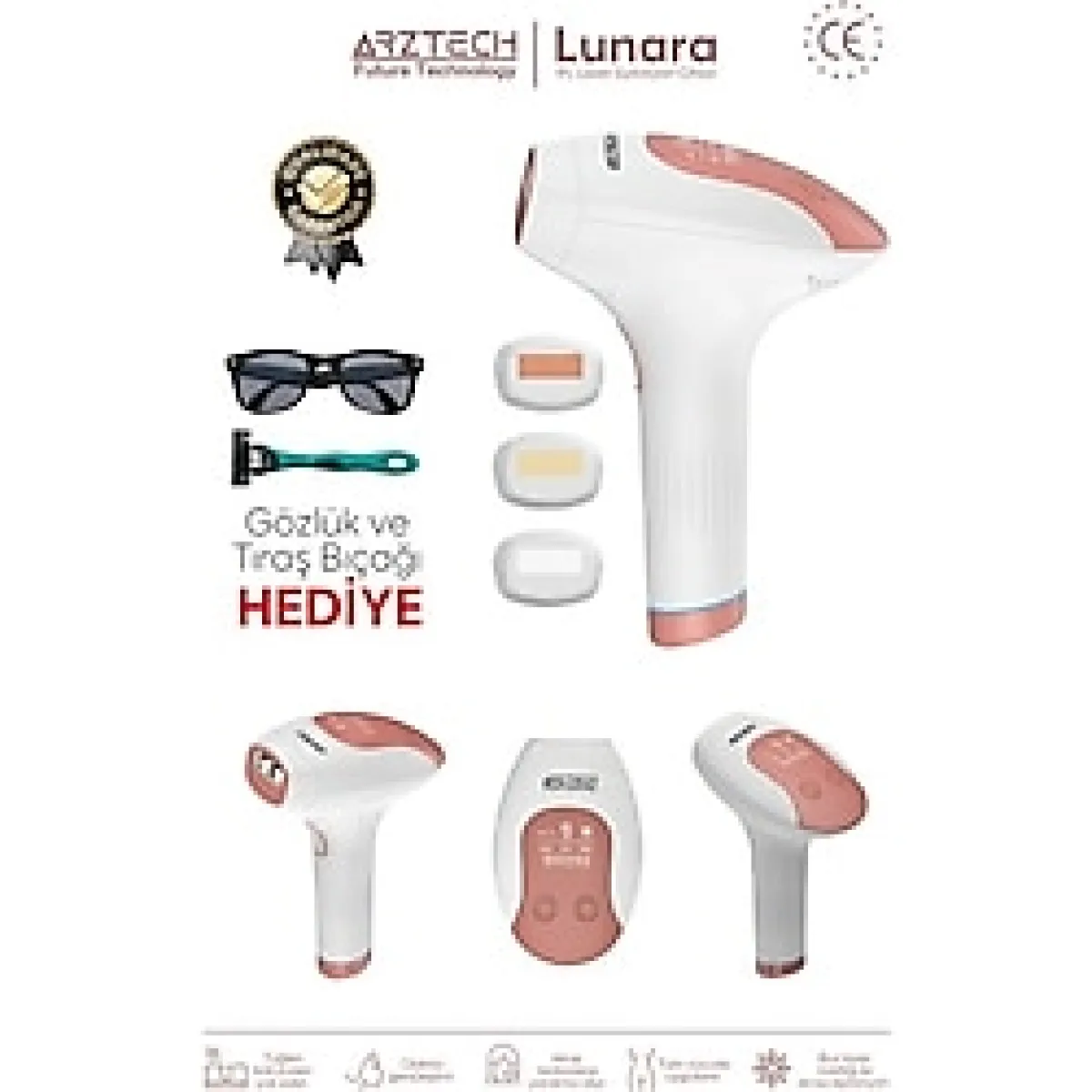 Arztech Ipl Lazer Epılasyon Cihazı