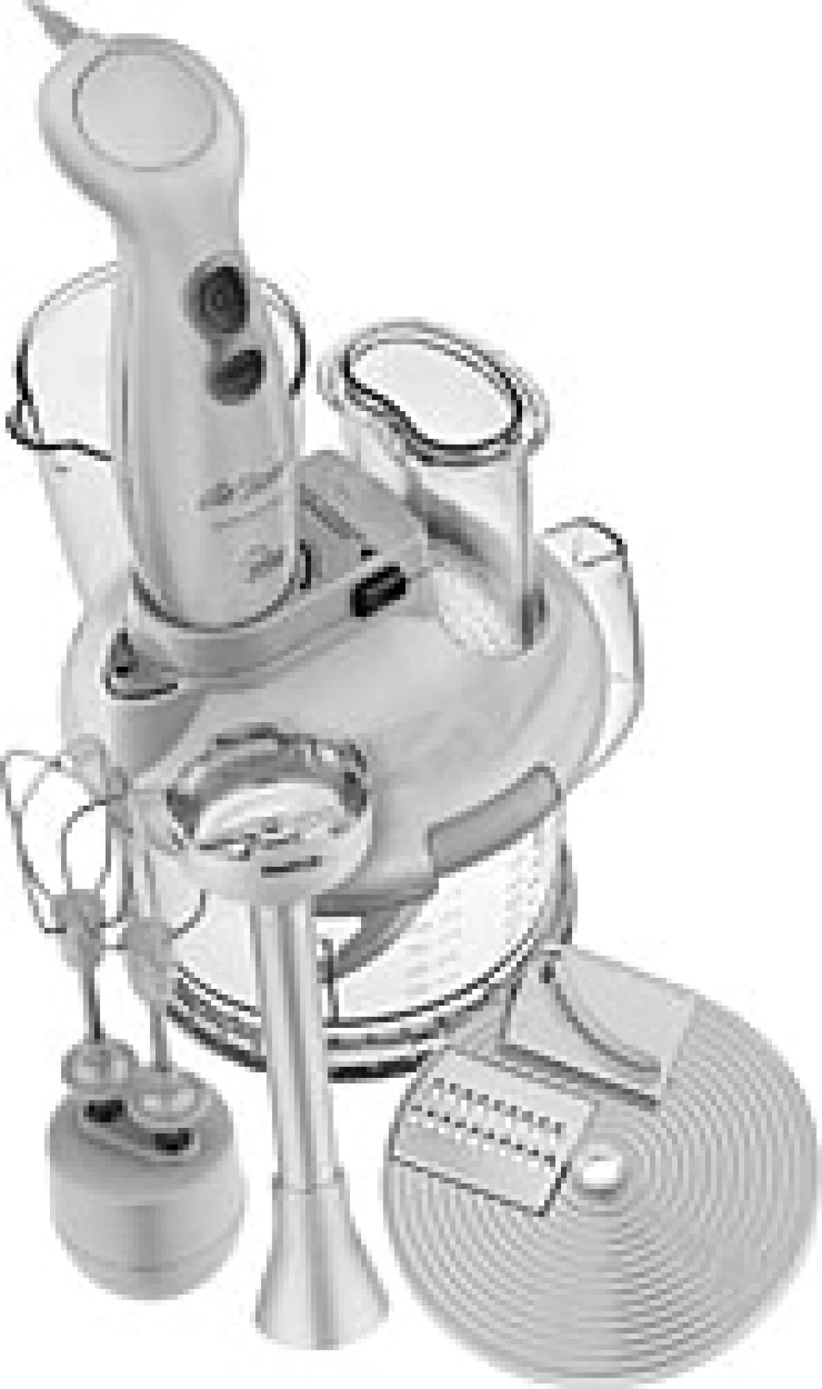 Arzum AR1004 Soprano Max Multi Beyaz 1000 W Blender Seti