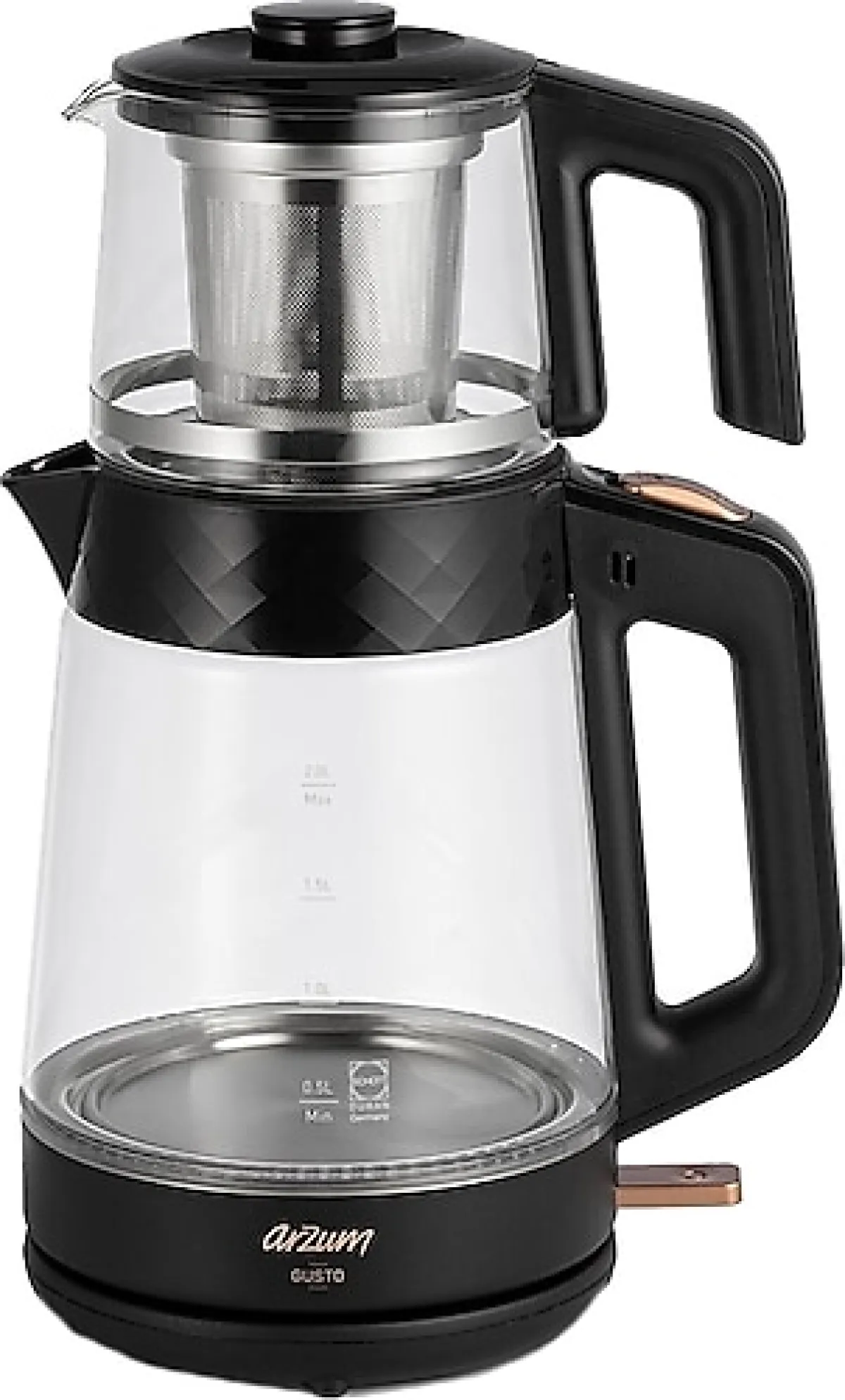 Arzum AR3101-CC Gusto 1900 W Cam Çay Makinesi