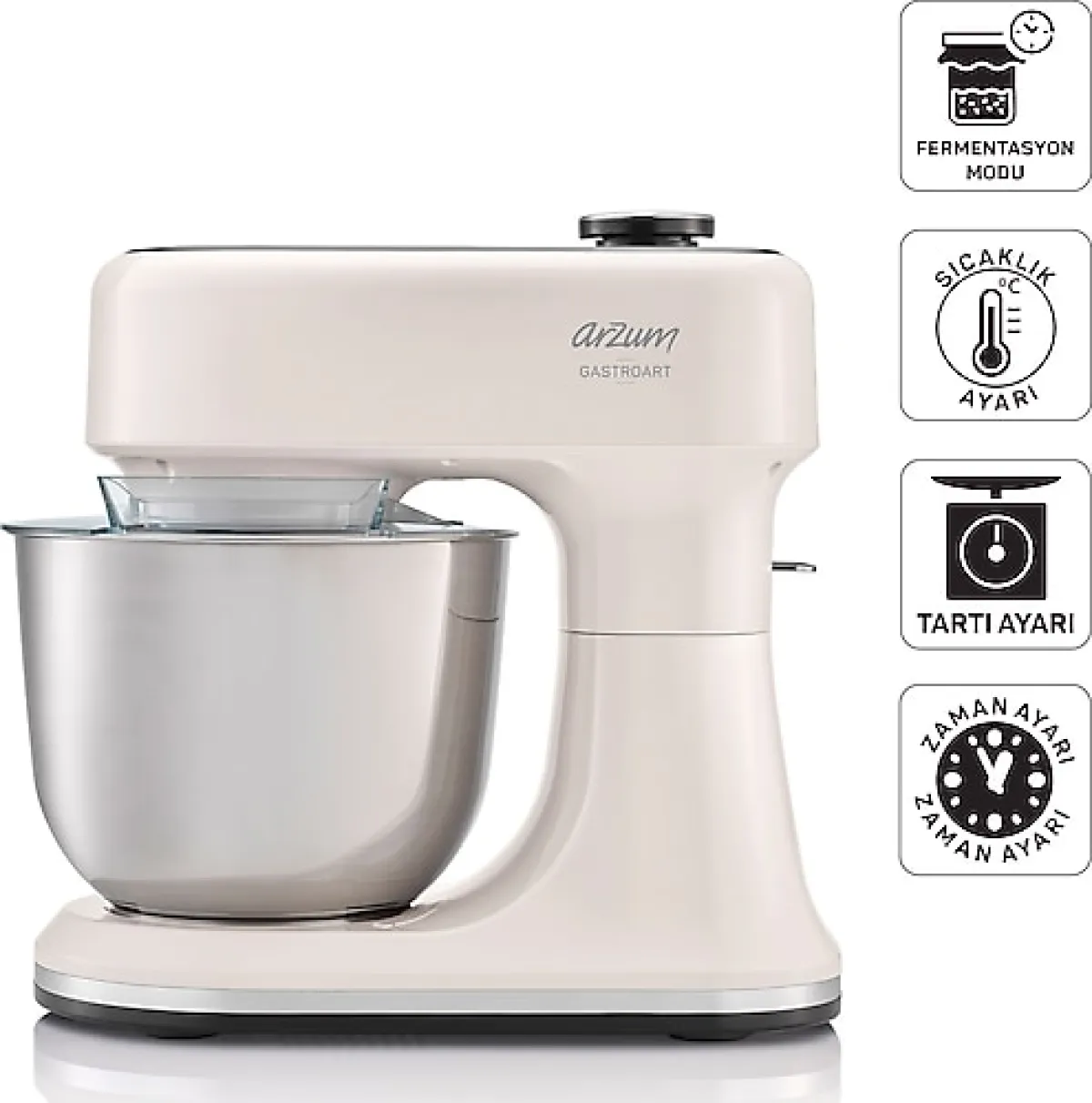 Arzum Gastroart AR1190 1500 W 5 lt Stand Mikser