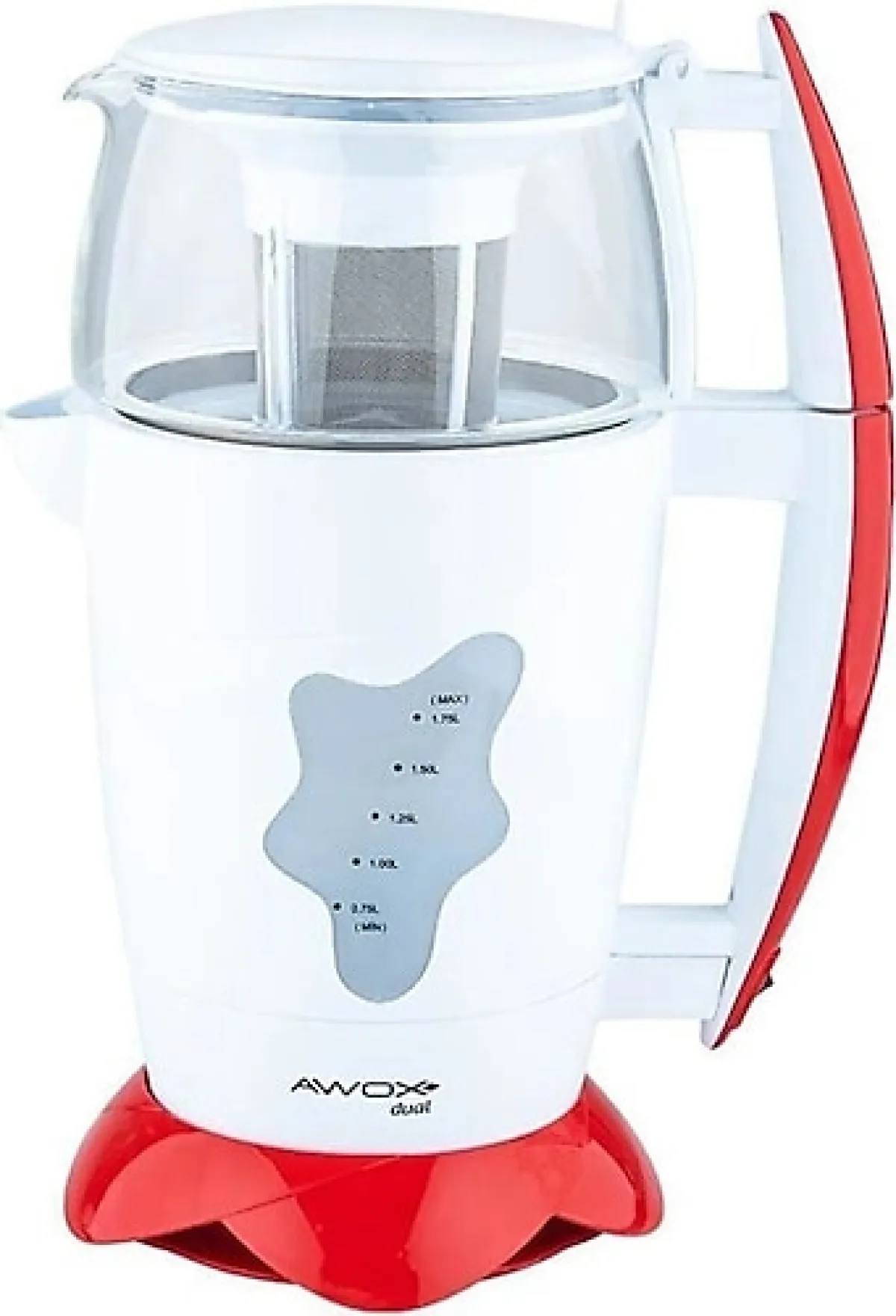 Awox Dual 1650 W Cam Demlikli Çay Makinesi