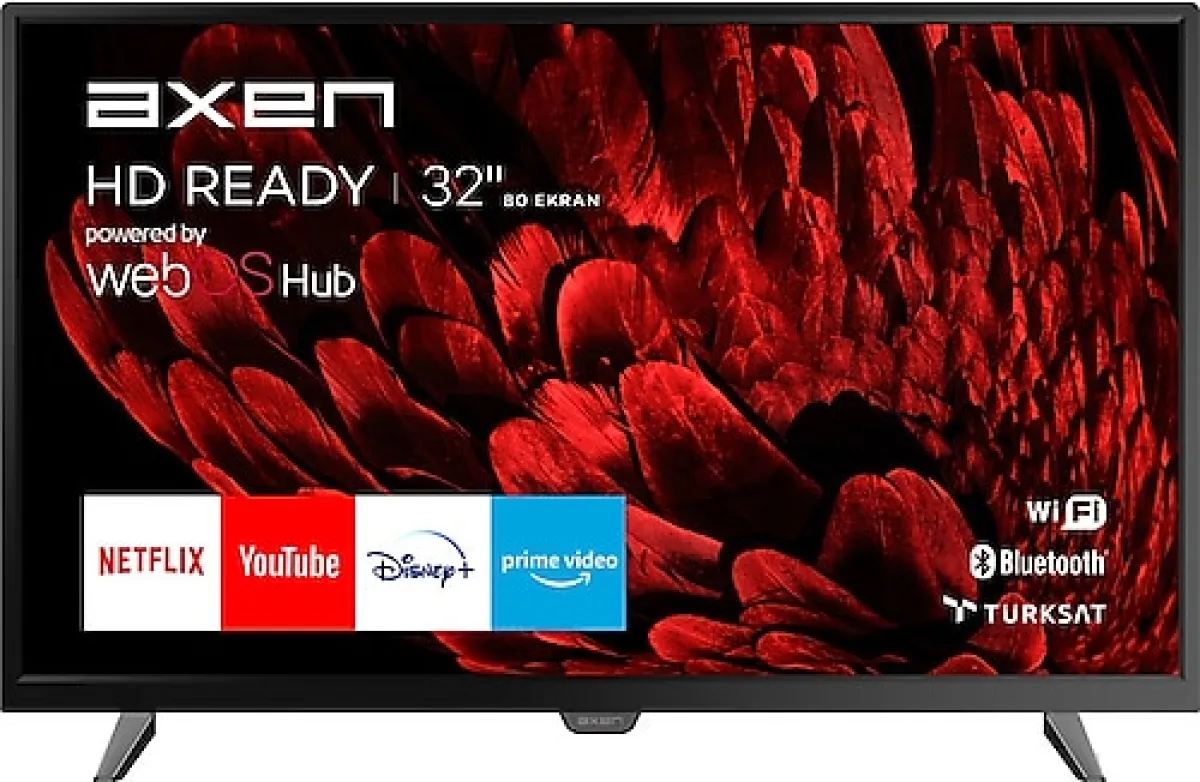 Axen AX32DAL540 HD 32" 82 Ekran Uydu Alıcılı webOS Smart LED TV