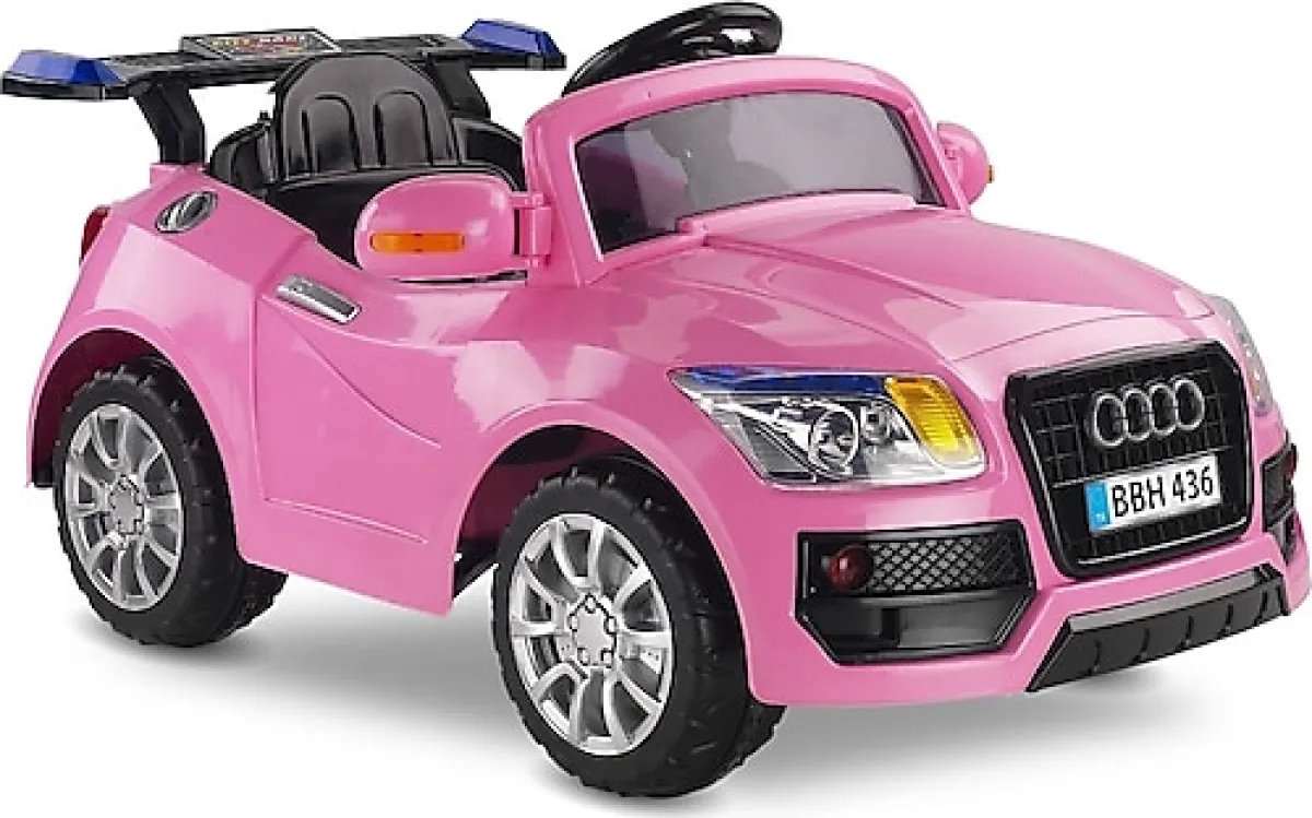 Babyhope 436 Audi E-Drive-5 Pembe 12 V Akülü Araba