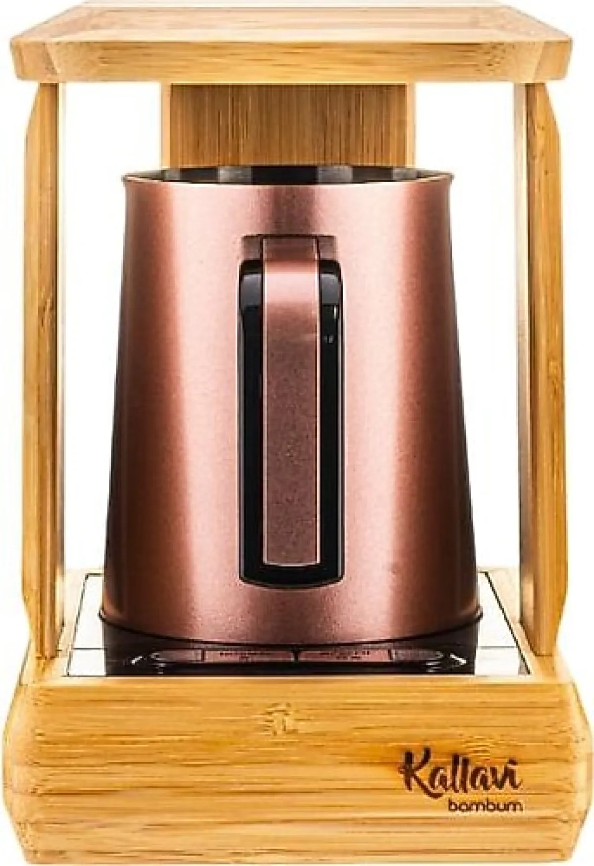 Bambum Kallavi Bronz Türk Kahve Makinesi