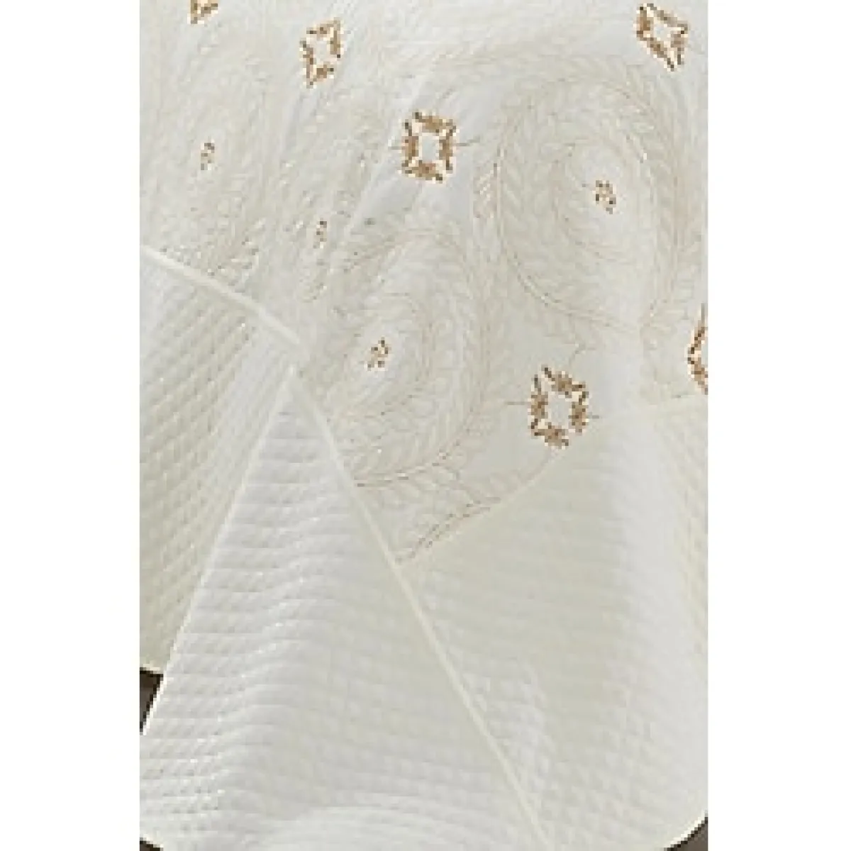 Battal Boy Günlük Yatak Örtüsü, Çeyizlik Kapitone Nakışlı Yatak Örtüsü, King Size Yatak Örtüsü