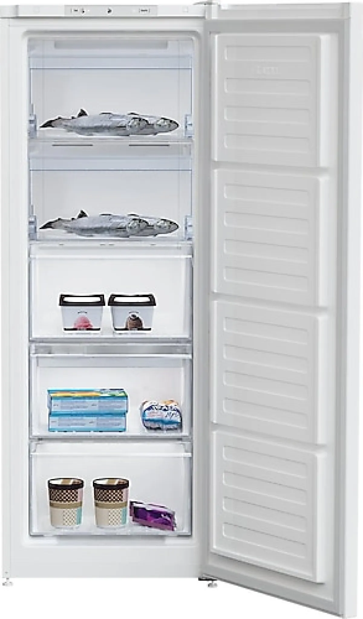 Beko 7052 NFB 5 Çekmeceli Dikey No Frost Derin Dondurucu