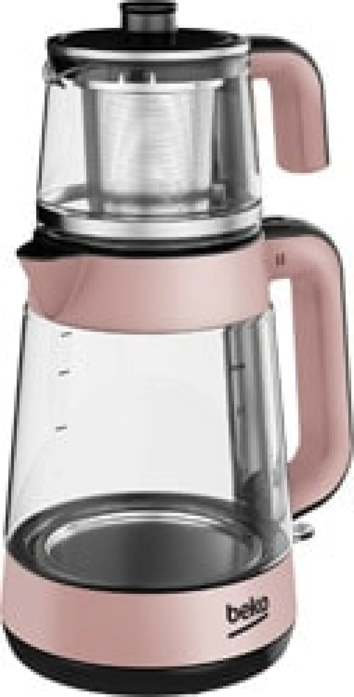 Beko CM 5964 R Floral Rose Gold 1900 W Cam Demlikli Çay Makinesi