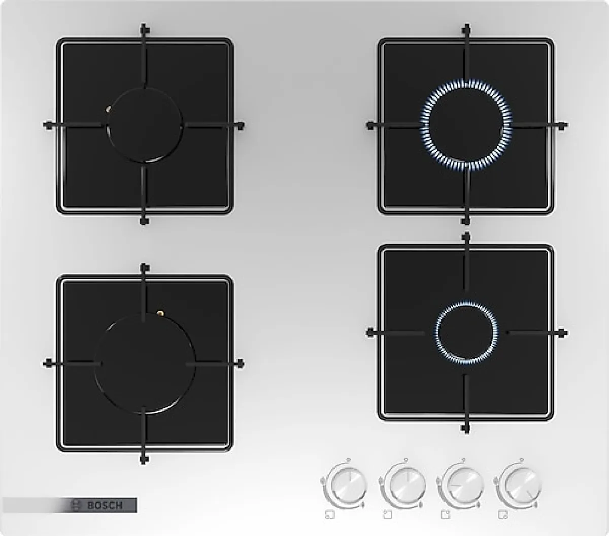 Bosch PNP6C2O12O Beyaz Ankastre Ocak