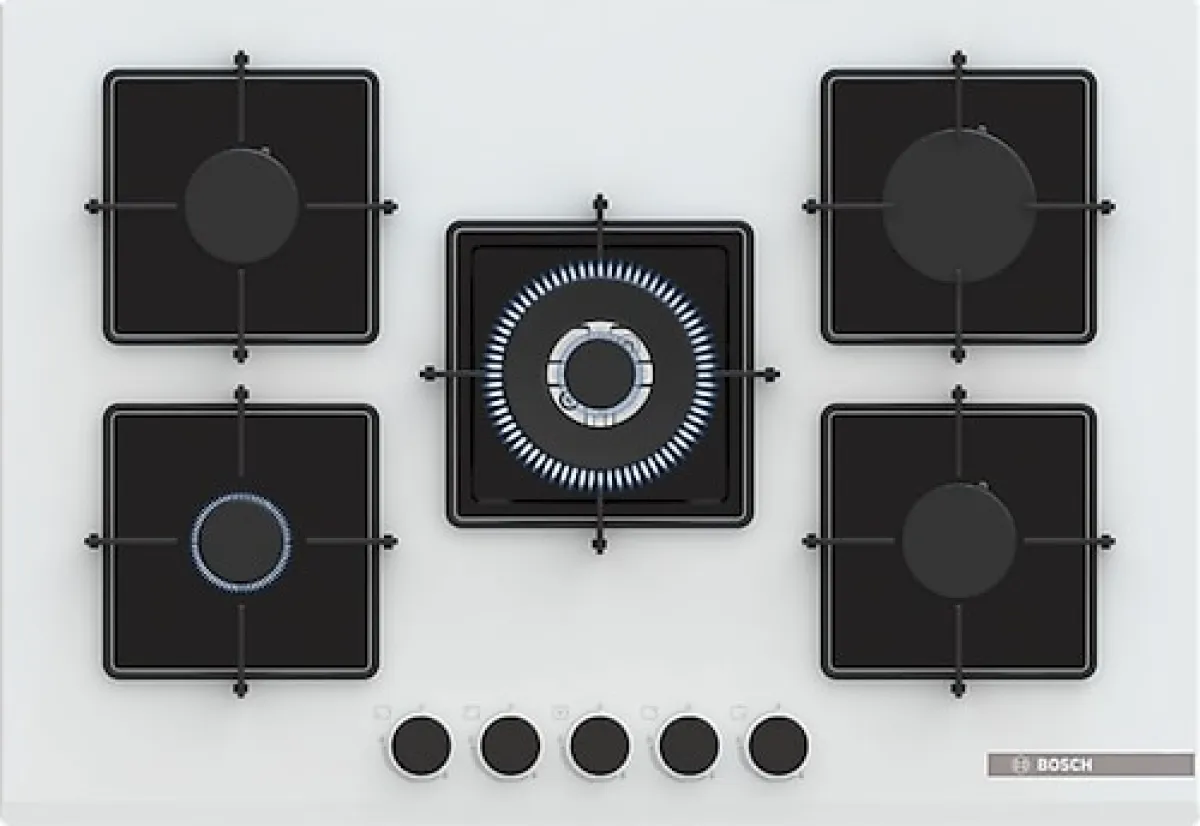 Bosch PNQ7B2P30O Wok Gözlü Ankastre Ocak