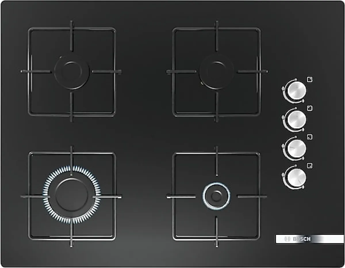 Bosch POP7C6O12O Siyah Cam Ankastre Ocak