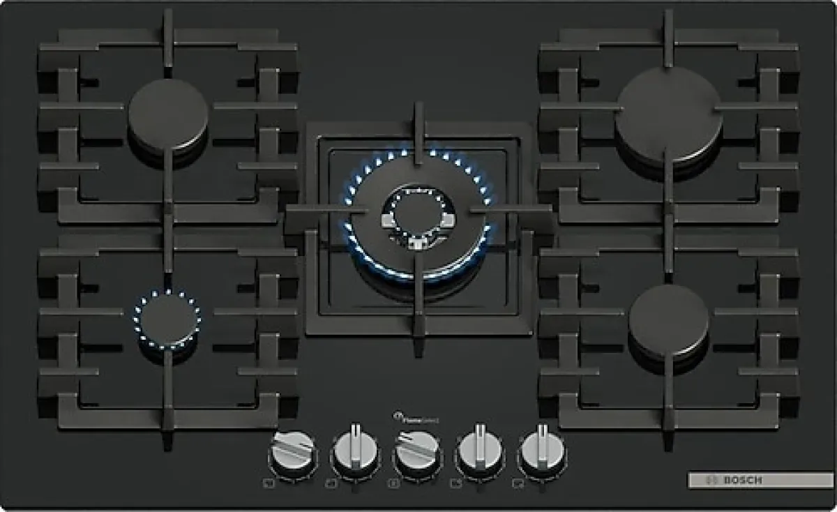 Bosch PPQ7A6I45 Cam Ankastre Ocak