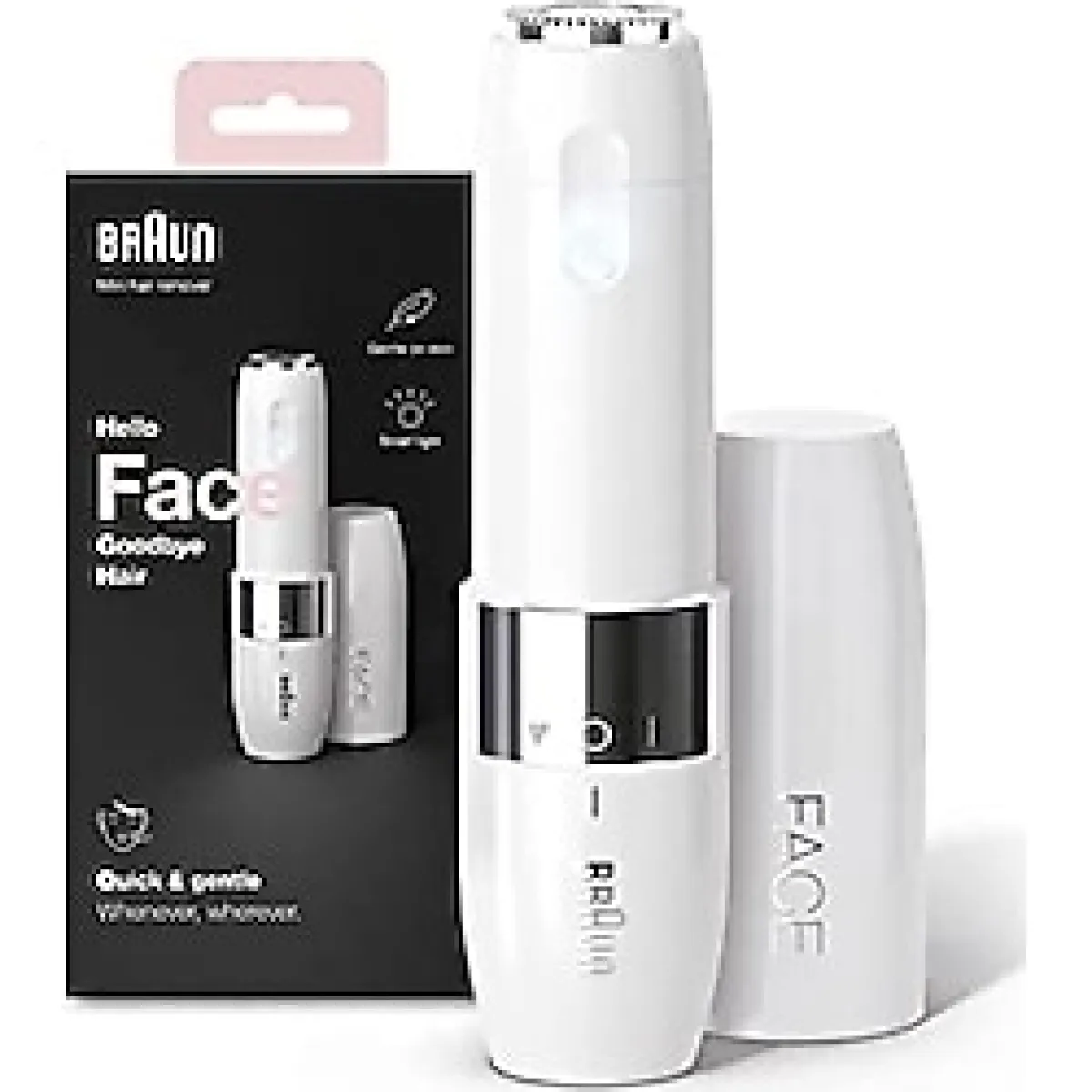 Braun Epilatör - Tüy Dökücü Kadın, Elektrikli Yüz Tüy Alma, Hızlı Ve Kolay - Epilasyon Cihazı -